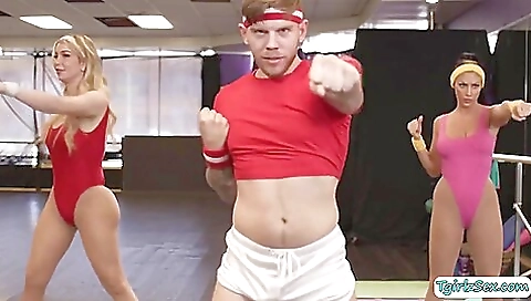 Cute blonde fucked and swallows cum